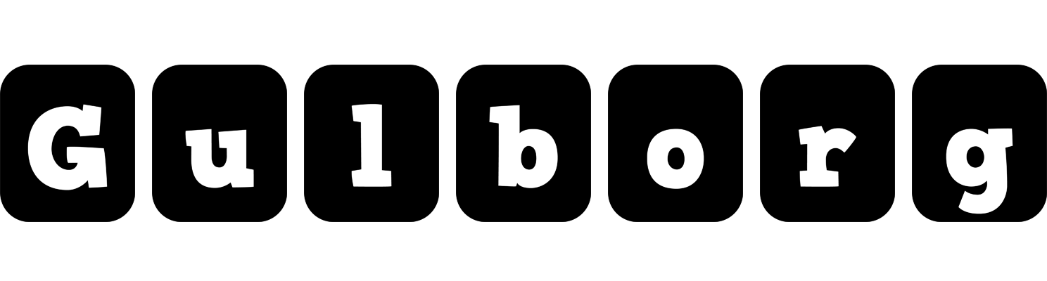 Gulborg box logo