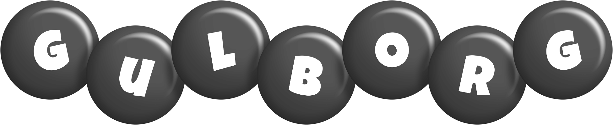 Gulborg candy-black logo