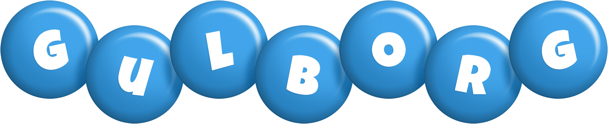 Gulborg candy-blue logo