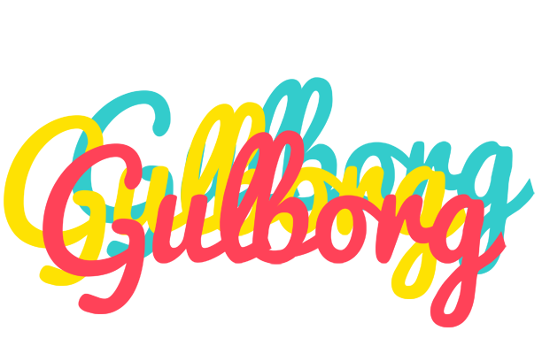 Gulborg disco logo