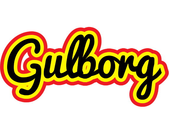 Gulborg flaming logo