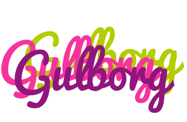 Gulborg flowers logo