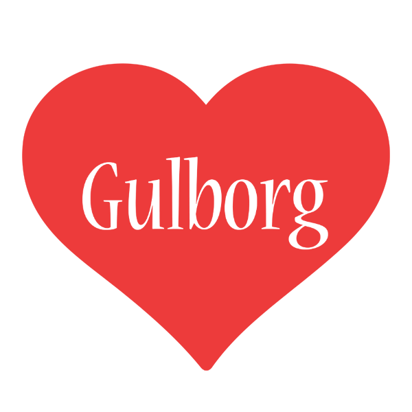 Gulborg love logo