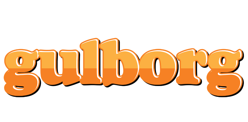 Gulborg orange logo