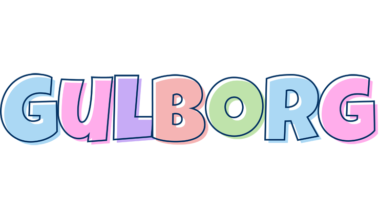 Gulborg pastel logo