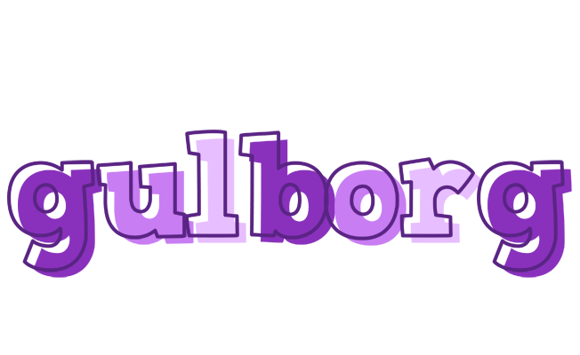 Gulborg sensual logo