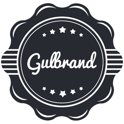 Gulbrand badge logo