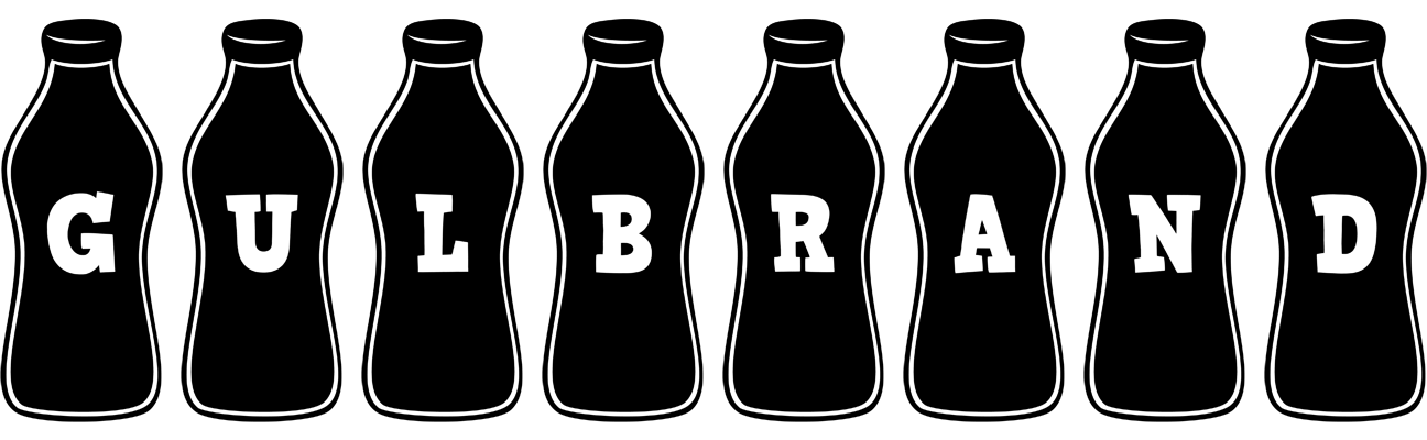 Gulbrand bottle logo