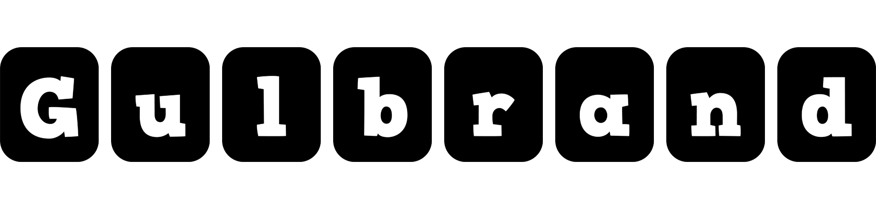Gulbrand box logo