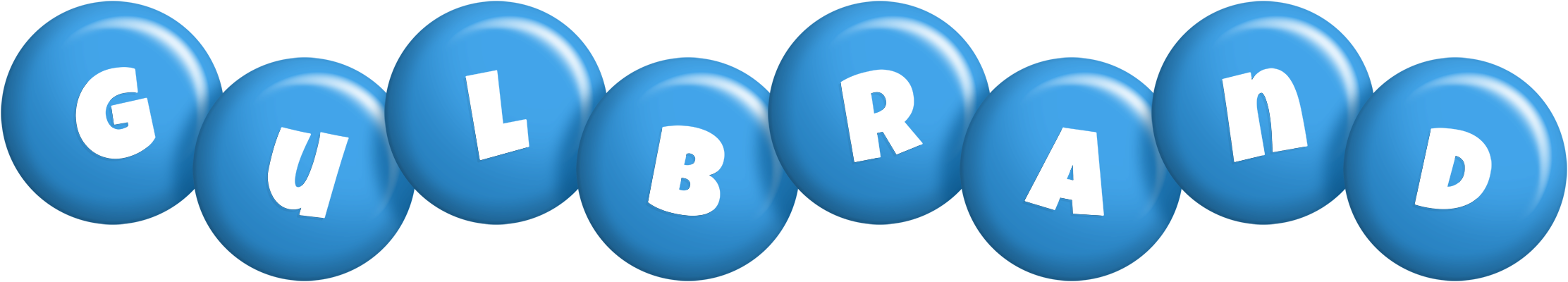 Gulbrand candy-blue logo