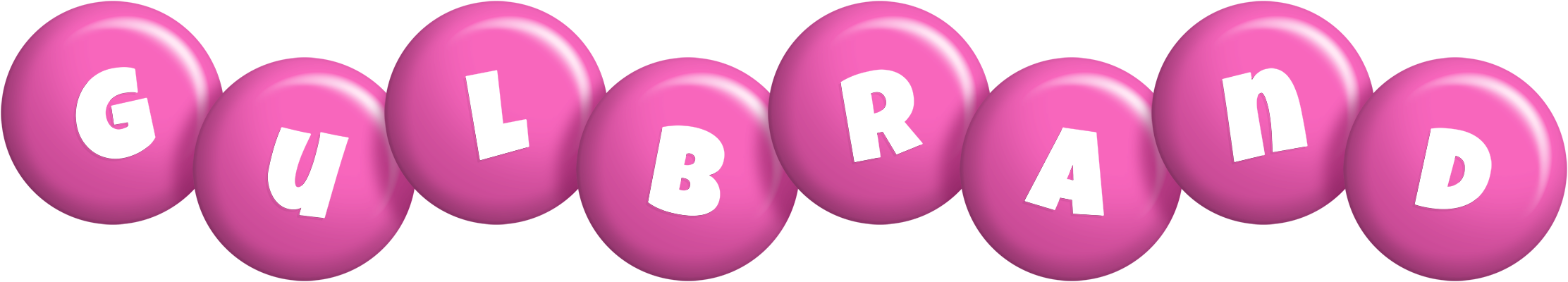 Gulbrand candy-pink logo