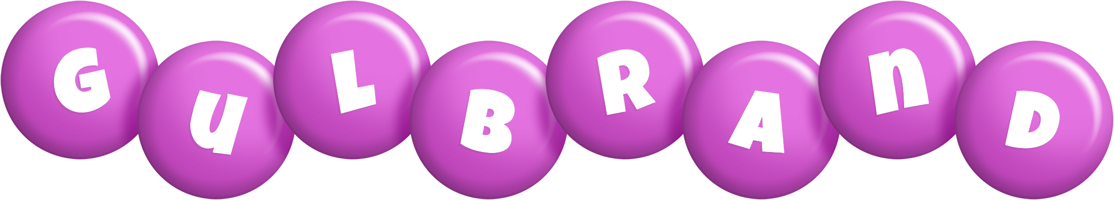 Gulbrand candy-purple logo