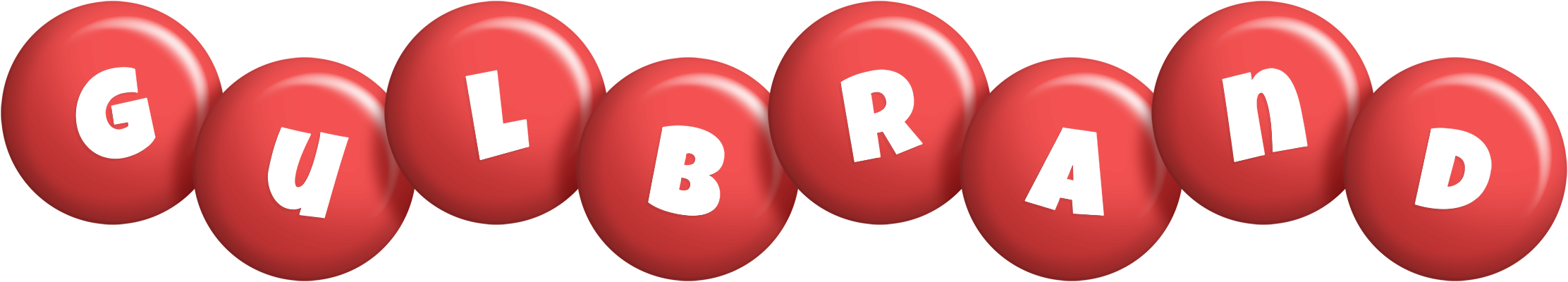 Gulbrand candy-red logo