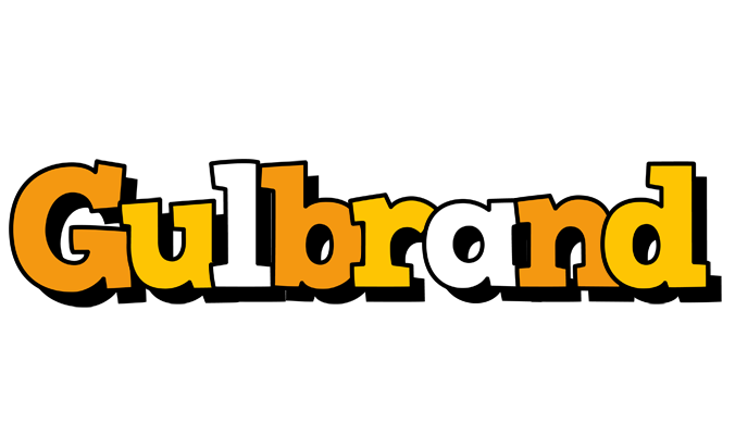 Gulbrand cartoon logo