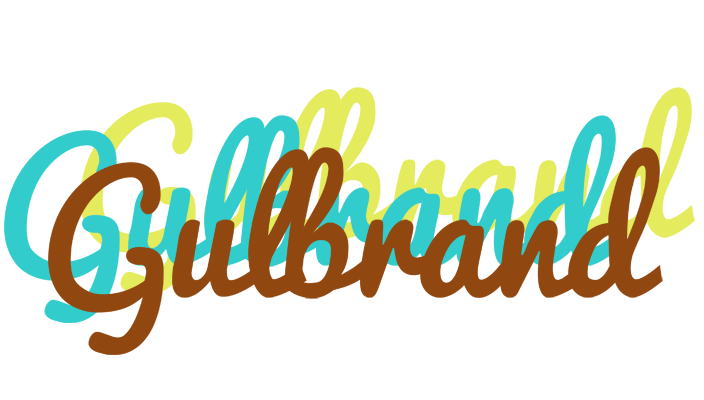 Gulbrand cupcake logo