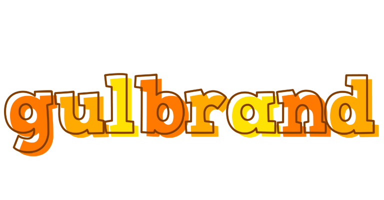 Gulbrand desert logo
