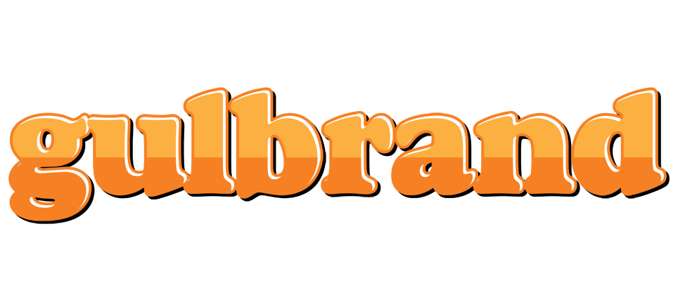 Gulbrand orange logo
