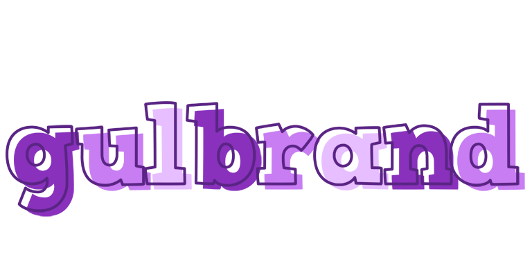 Gulbrand sensual logo