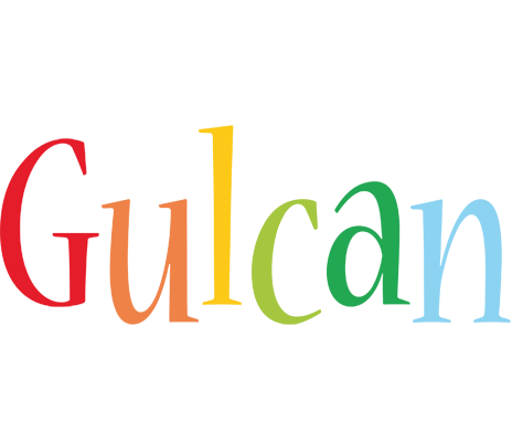 Gulcan birthday logo