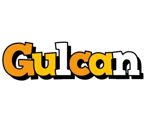 Gulcan cartoon logo