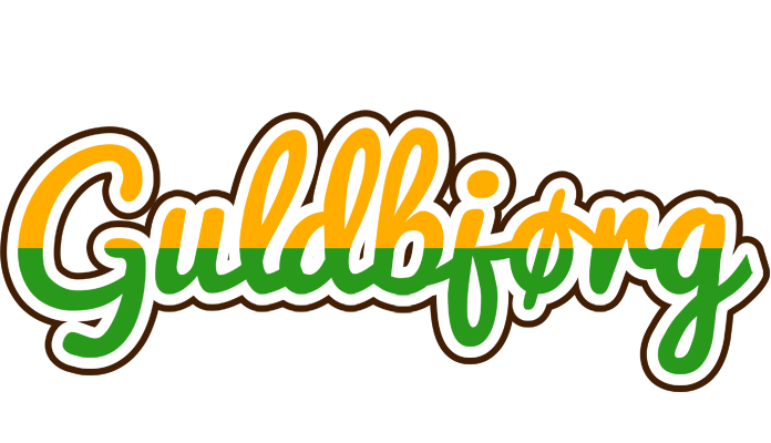Guldbjørg banana logo