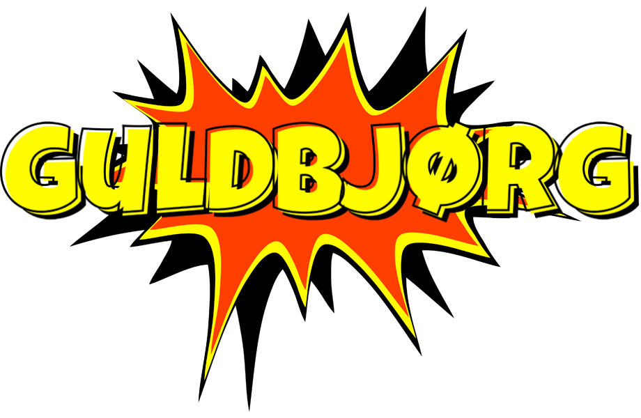 Guldbjørg bazinga logo