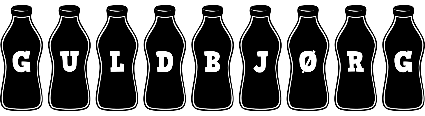Guldbjørg bottle logo