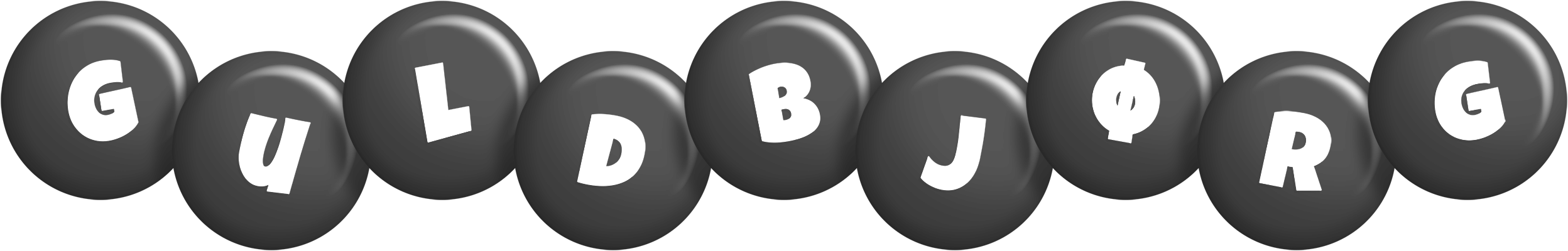 Guldbjørg candy-black logo