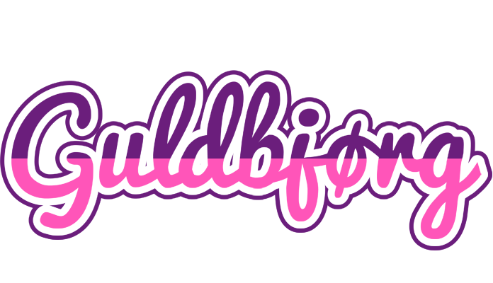 Guldbjørg cheerful logo