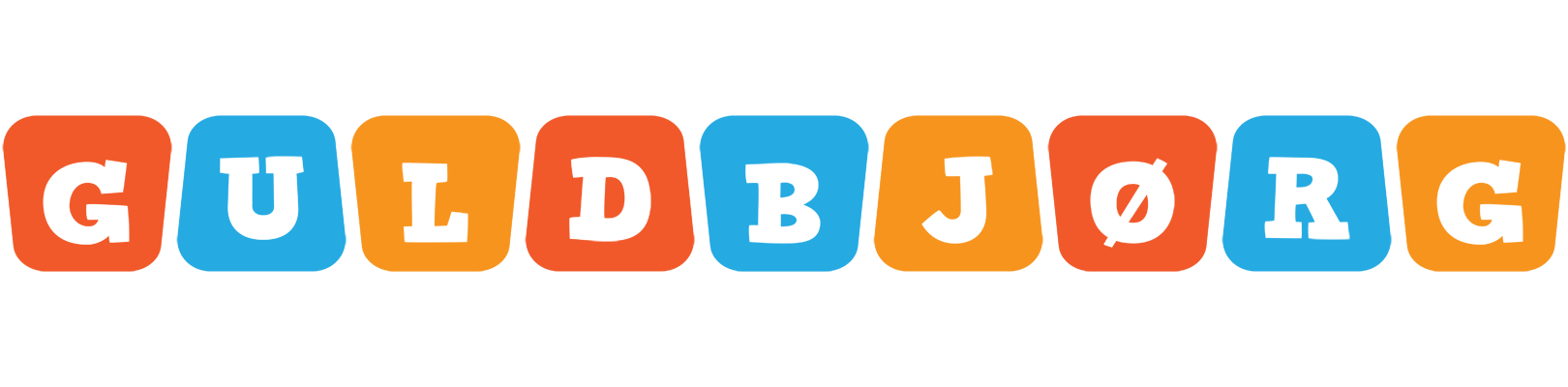 Guldbjørg comics logo