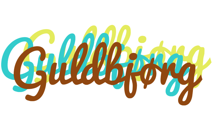 Guldbjørg cupcake logo