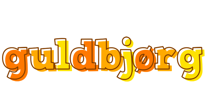 Guldbjørg desert logo