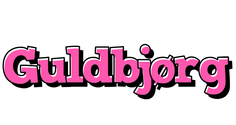 Guldbjørg girlish logo