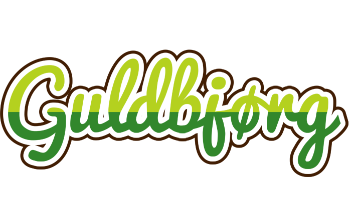 Guldbjørg golfing logo