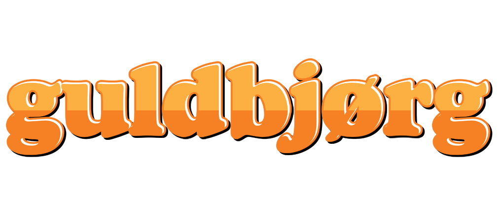Guldbjørg orange logo