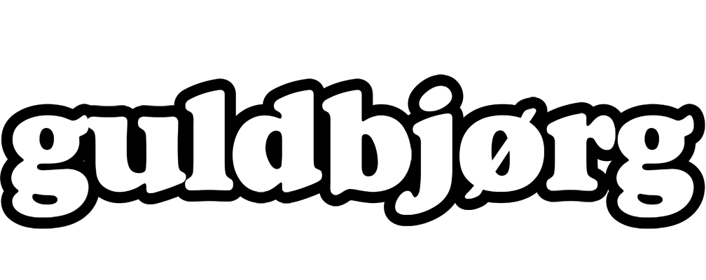 Guldbjørg panda logo