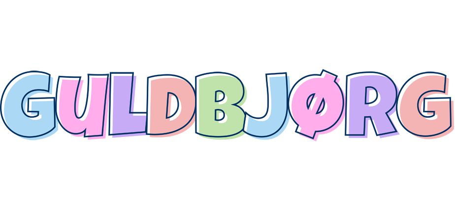 Guldbjørg pastel logo