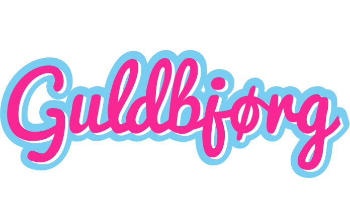 Guldbjørg popstar logo