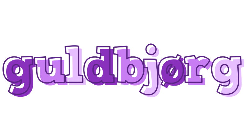 Guldbjørg sensual logo