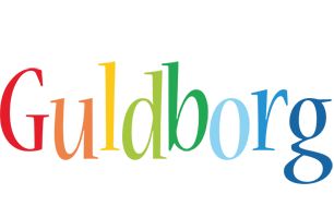 Guldborg birthday logo