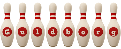 Guldborg bowling-pin logo