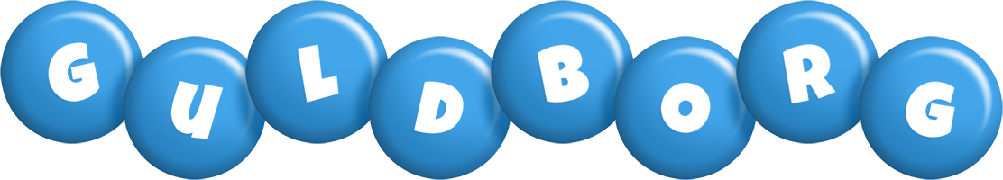 Guldborg candy-blue logo