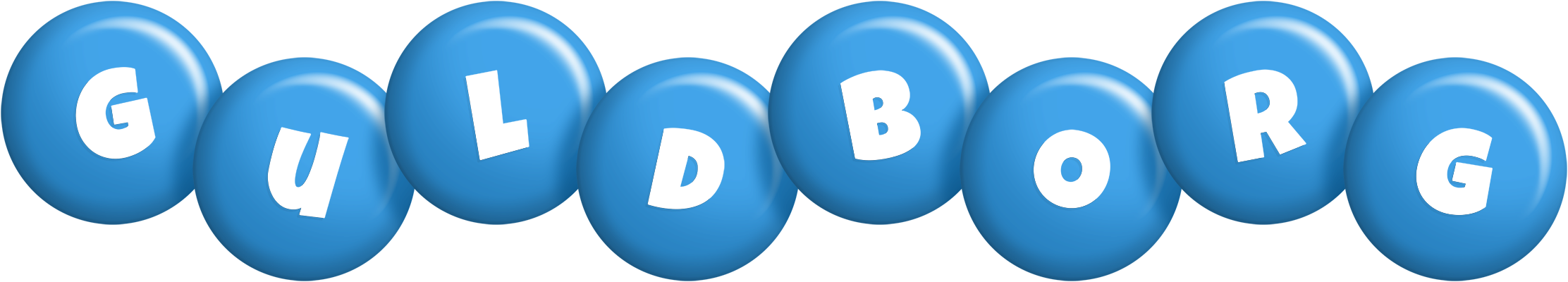 Guldborg candy-blue logo