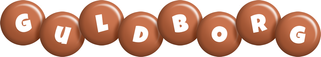 Guldborg candy-brown logo