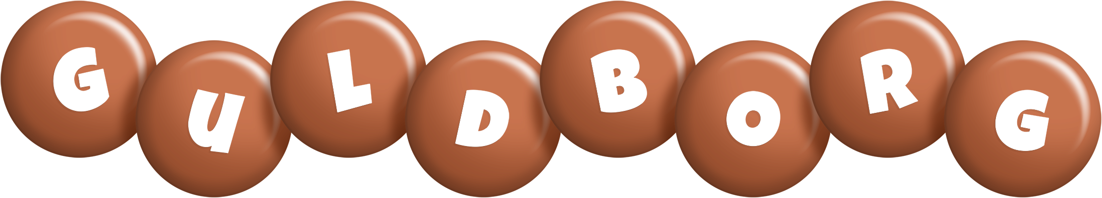 Guldborg candy-brown logo