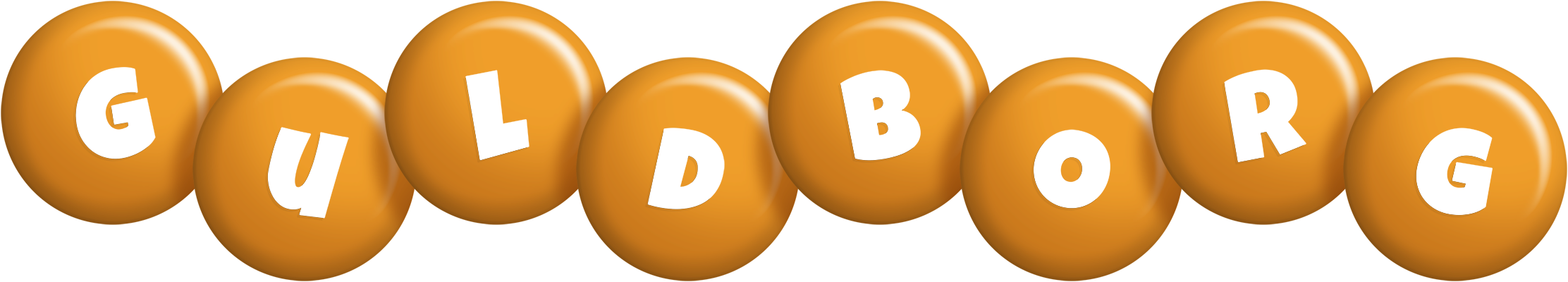 Guldborg candy-orange logo