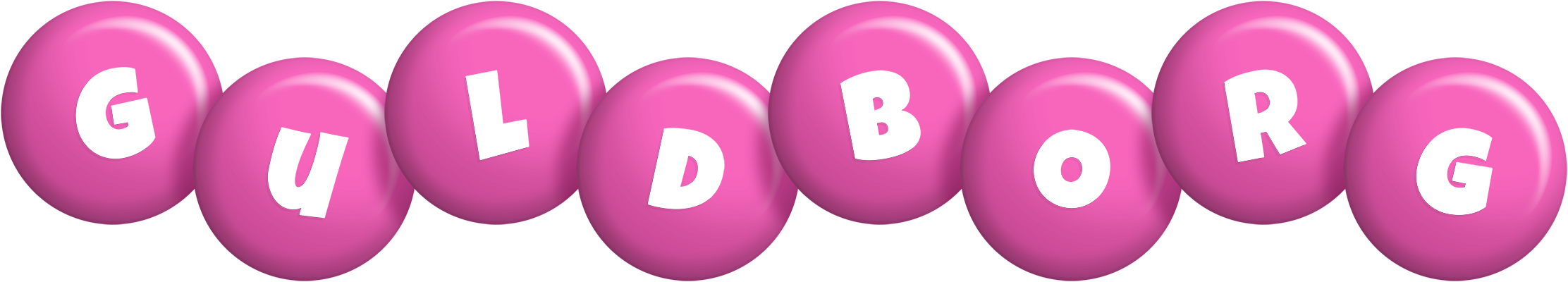 Guldborg candy-pink logo