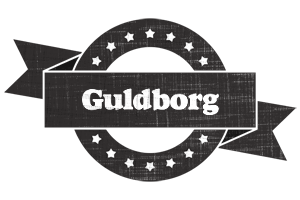 Guldborg grunge logo