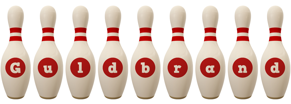 Guldbrand bowling-pin logo