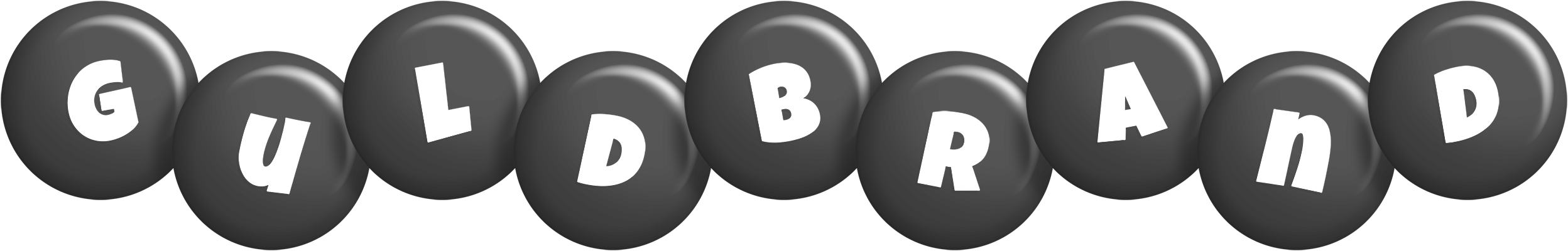 Guldbrand candy-black logo